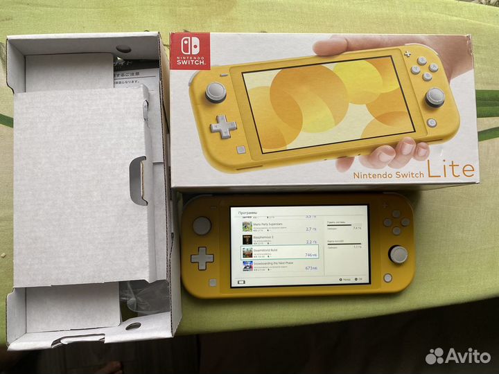 Чипованная Новая Nintendo switch lite