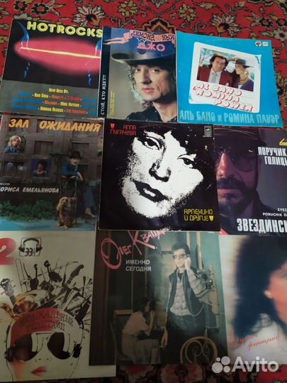 Виниловые пластинки СССР