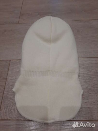 Шапка шлем для девочки зима новая 48