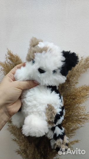 Вязанный котик ручной работы