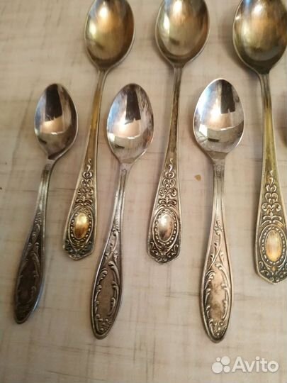 Мельхиоровые столовые приборы