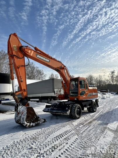 Колёсный экскаватор DOOSAN Daewoo SOLAR 210W-V, 2011