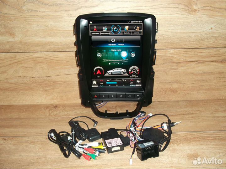 Магнитола Opel Astra J Android типа Tesla