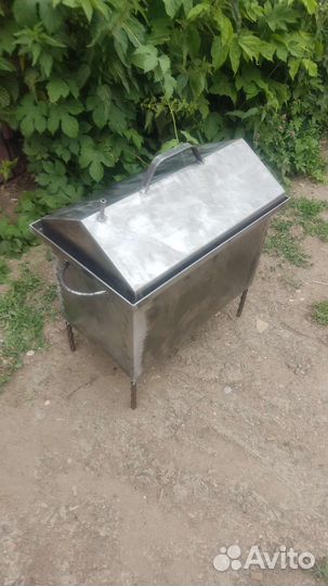 Коптильня с гидрозатвором