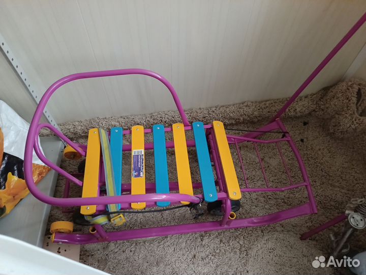 Коляска санки