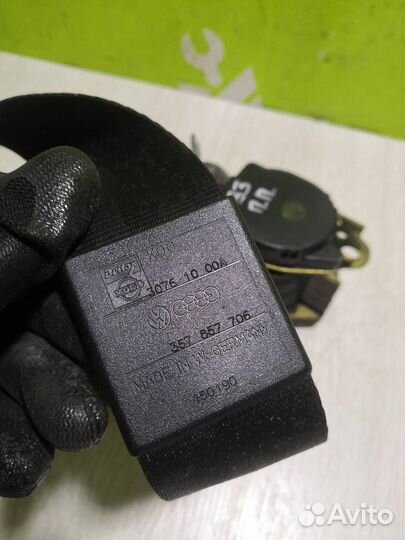 Ремень безопасности Фольксваген Пассат Б3