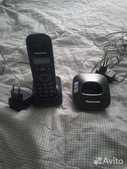 Телефон panasonic трубка радио