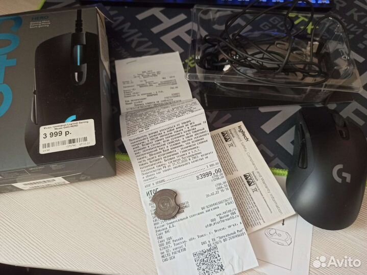 Игровая мышь logitech g403