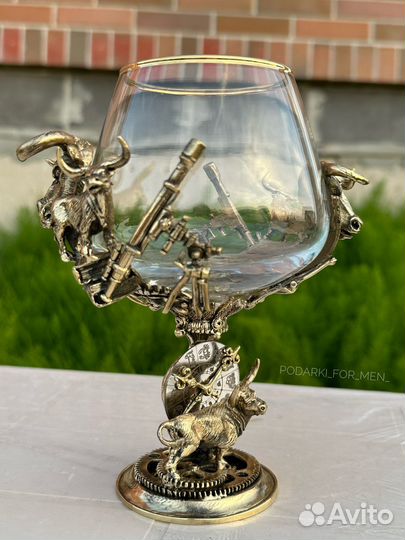 Бокалы для коньяка Телец бык