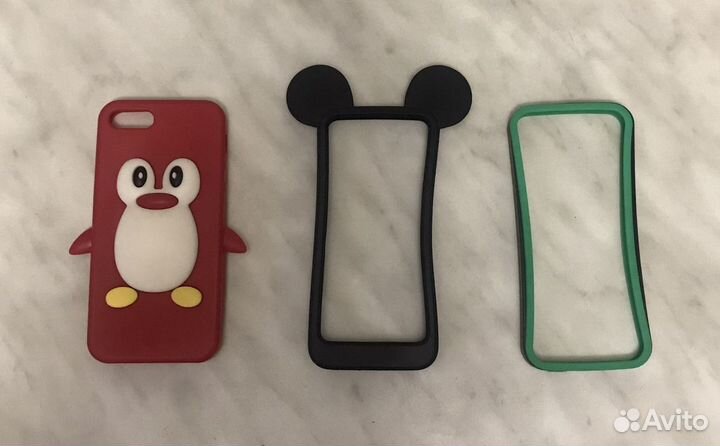 Чехлы новые на Apple iPhone 4/4s 5,5s