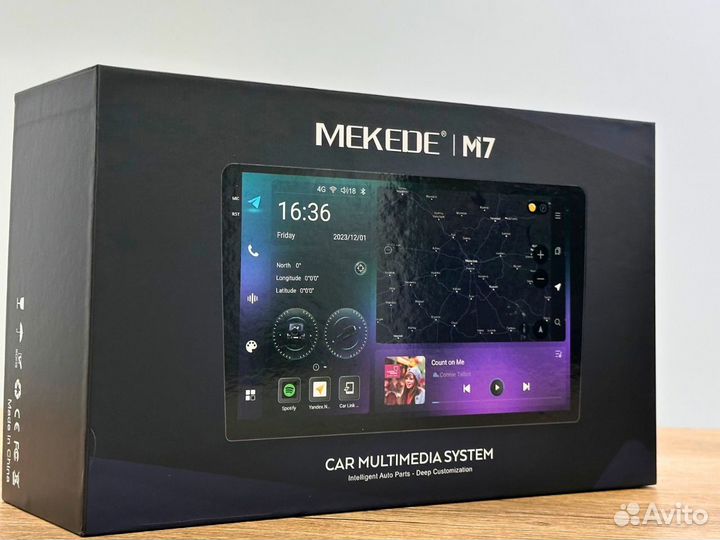 Магнитола Android Mekede M7 Pro 10 дюймов