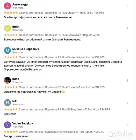 Подписка PS Plus EA Play 12 мес / Игры PS4 PS5