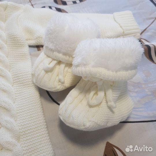 Вязаный комбинезон 62