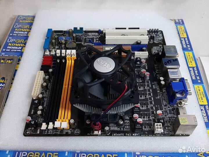 Athlon II X4 640 + asus M3N78-VM + Cooler