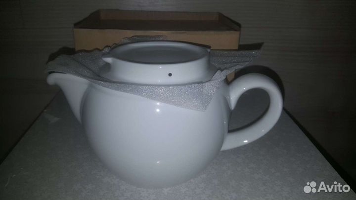 Заварочный фарфоровый чайник 800мл