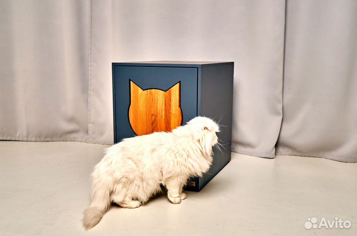 Домик-тумба под Кошачий лоток