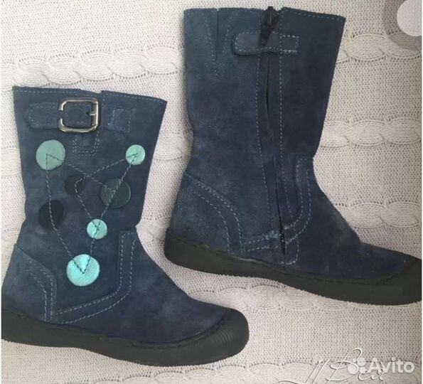 Сапоги натуральная кожа