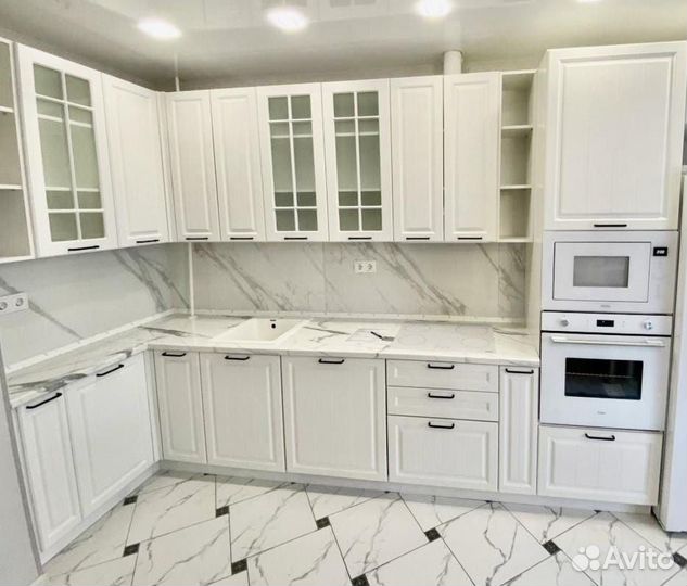 Кухня угловая мдф 