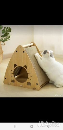 Домик для кошки новый