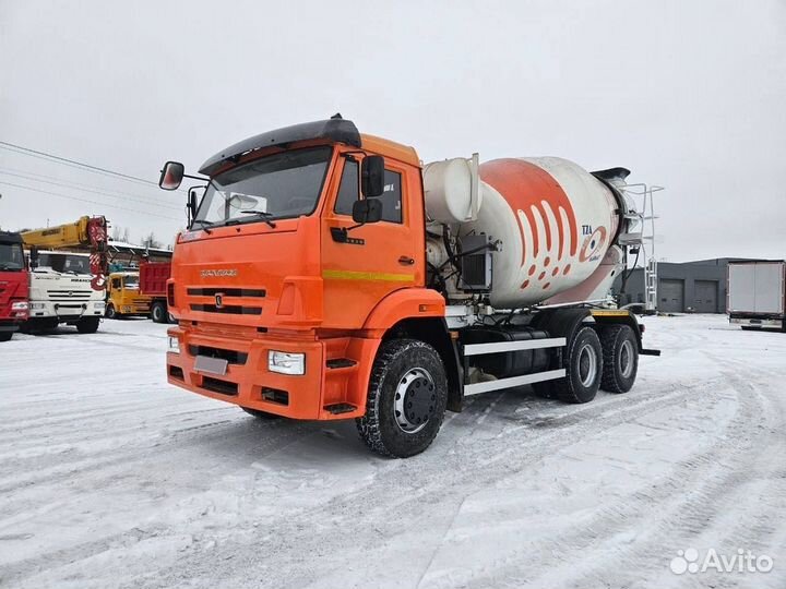 Автобетоносмеситель КАМАЗ 6520, 2022