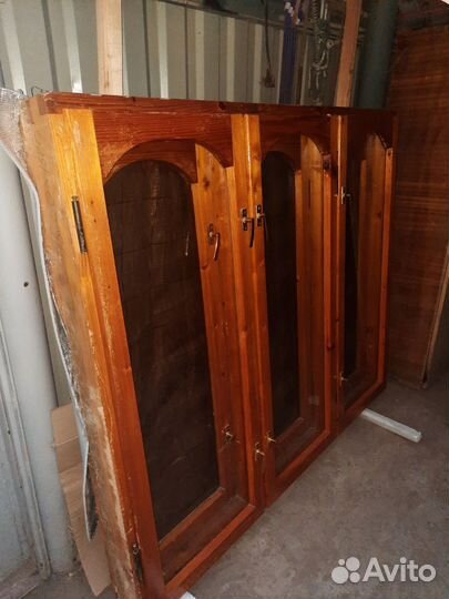 Оконный блок деревянный