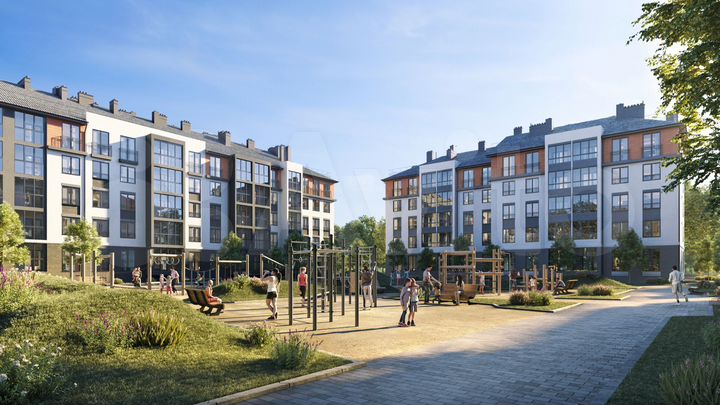 2-к. квартира, 61,8 м², 1/5 эт.