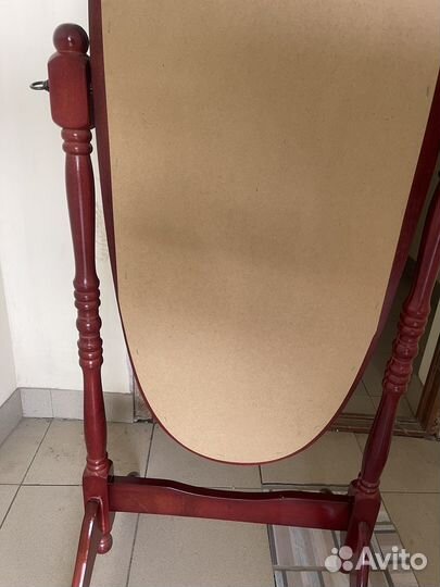 Зеркало напольное и рейл