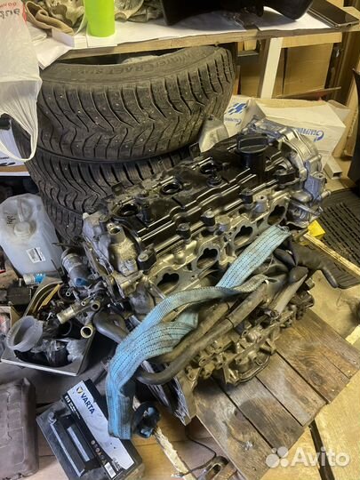 Двигатель по запчастям qr25de x-trail t31