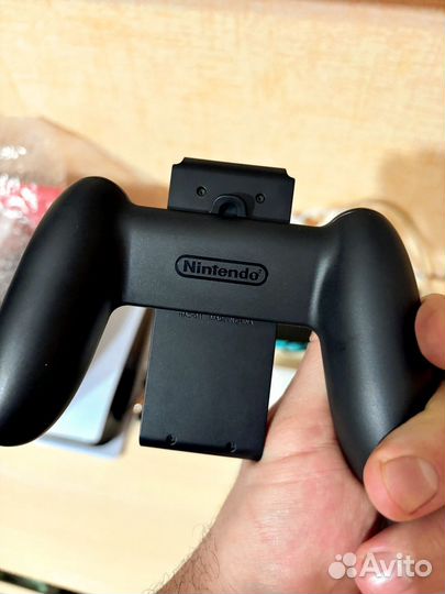 Оригинальны грип Nintendo switch oled + ремешки