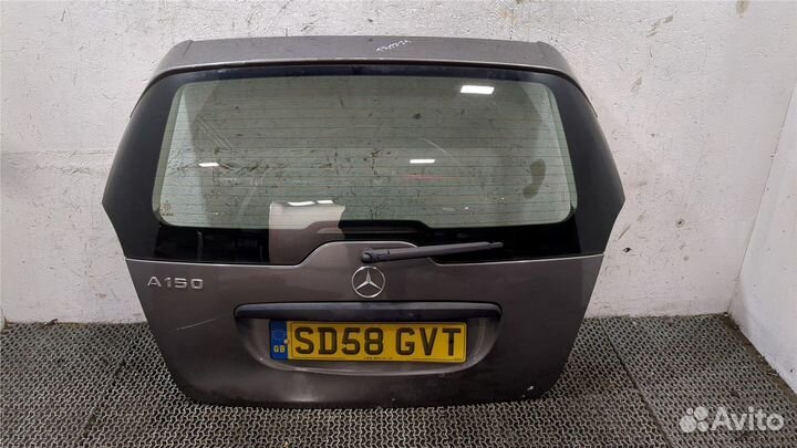 Подсветка номера Mercedes A W169, 2008
