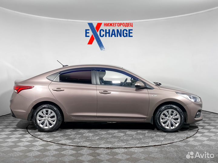 Hyundai Solaris 1.6 МТ, 2018, 75 365 км