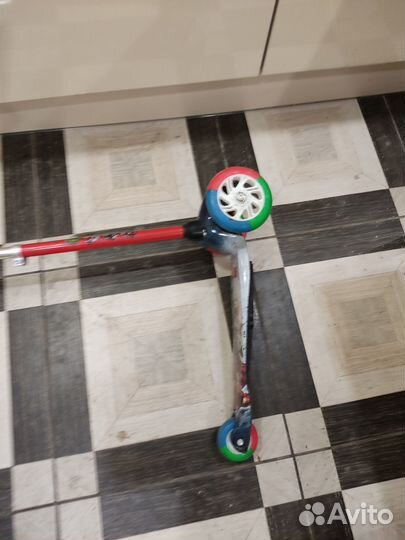 Самокат детский трехколесный бу