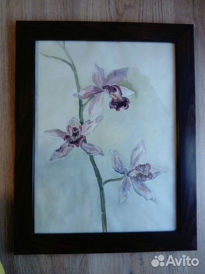 Картина акварельная