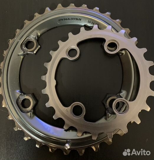 Звезды Shimano XTR 34T