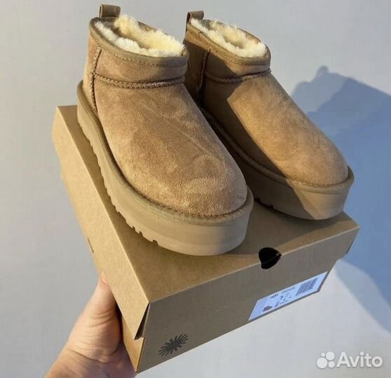 Угги женские Ugg classic mini platform оригинал