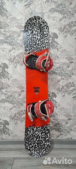 Сноуборд Groove 144cm+крепления Snow jam