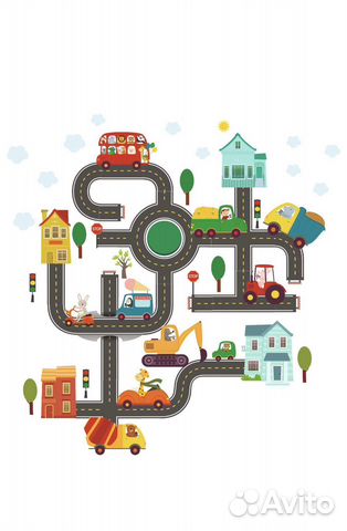 Наклейка интерьерная Candy Corn