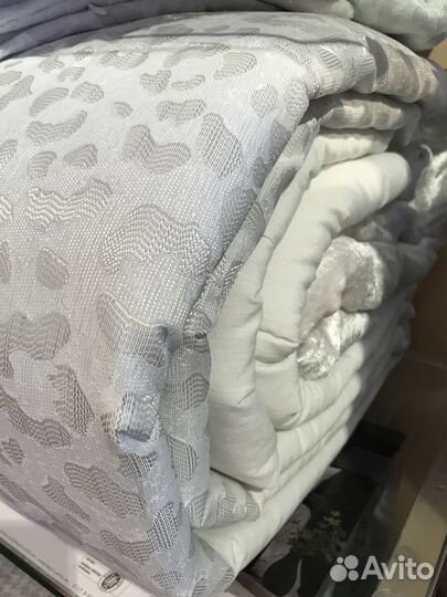 Покрывало стеганное бежевое большое Испания