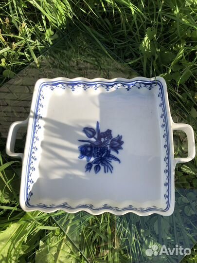 Поднос фарфор