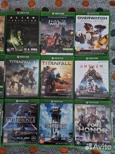 Игры xbox one.Диски в отличном состоянии