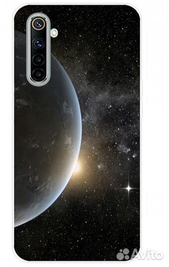 Кожаный чехол-книжка с бумажником realme 6 Pro