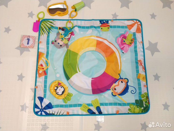 Развивающий коврик fisher price Водный всплеск