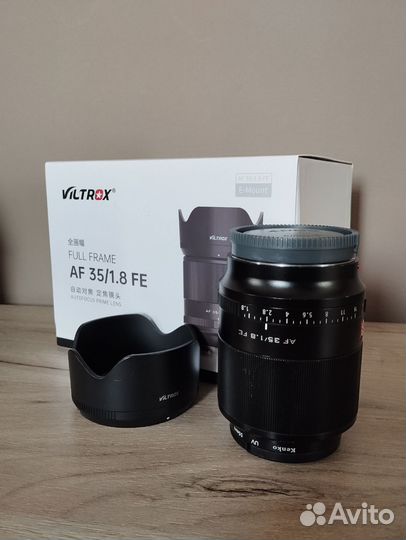 Объектив viltrox 35mm 1.8 sony e