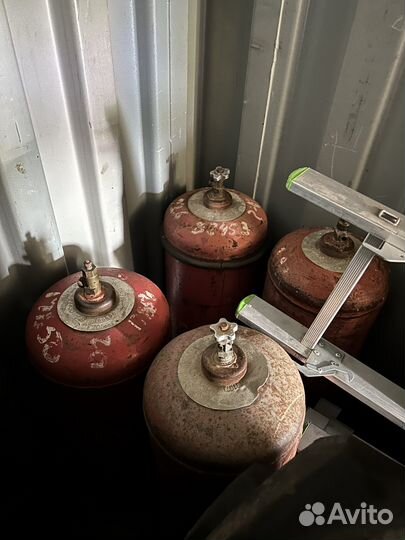Кислородные баллоны, пропант