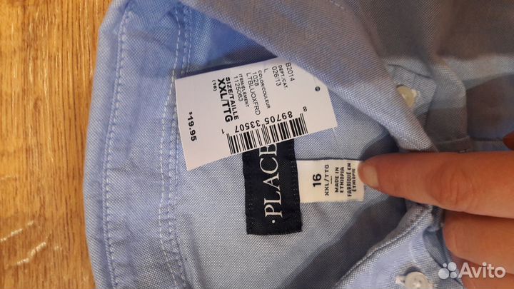 Новая рубашка на подростка 164