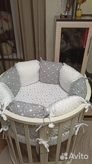 Бортики в детскую кроватку