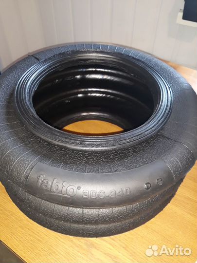 Пневмоподушка трехсекционная Fabio г/п 4т