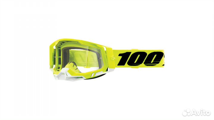 Очки 100 Racecraft 2 Goggle Yellow / Clear Lens