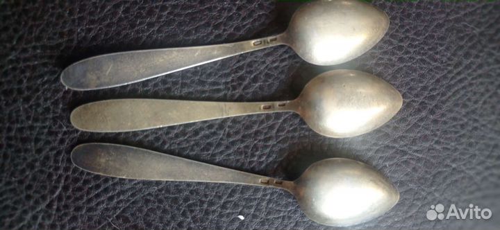 Кофейные ложки серебро