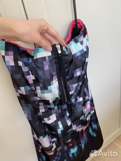 Платье без бретелек